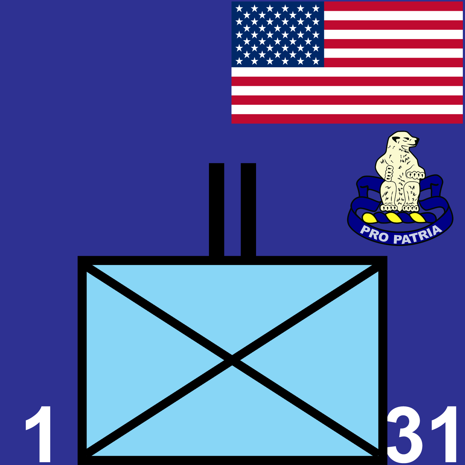 1st Battalion, 31st Infantry Regiment icon